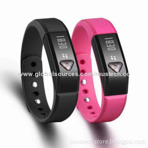 High Quality Smart Bluetooth Wristband Watch with Pedometer and Sleep Monitor